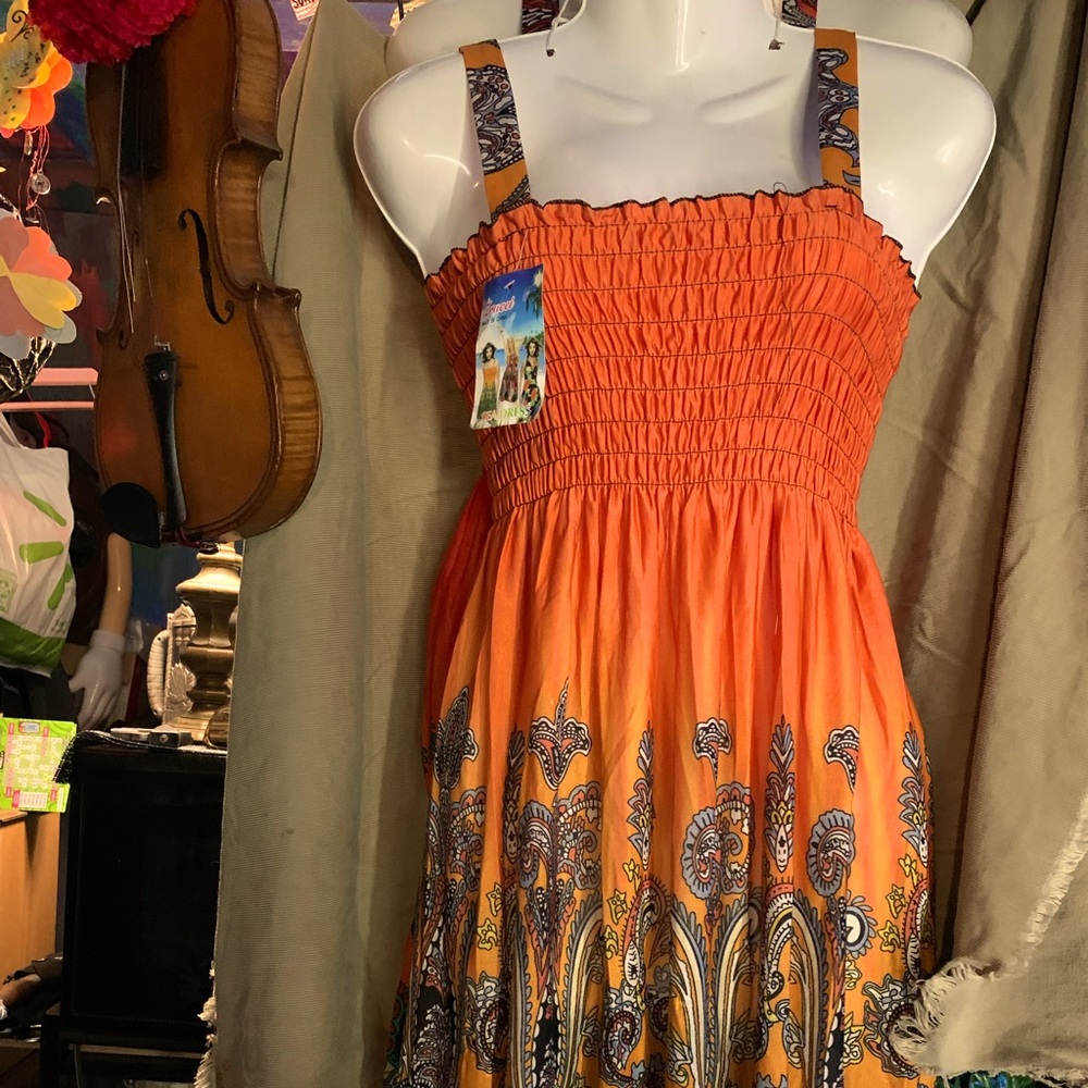 Spaghetti Strap Summer Dress